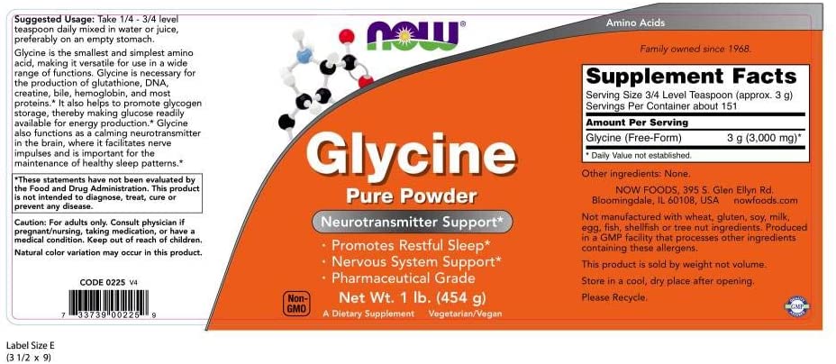 Glycine Powder 454gr