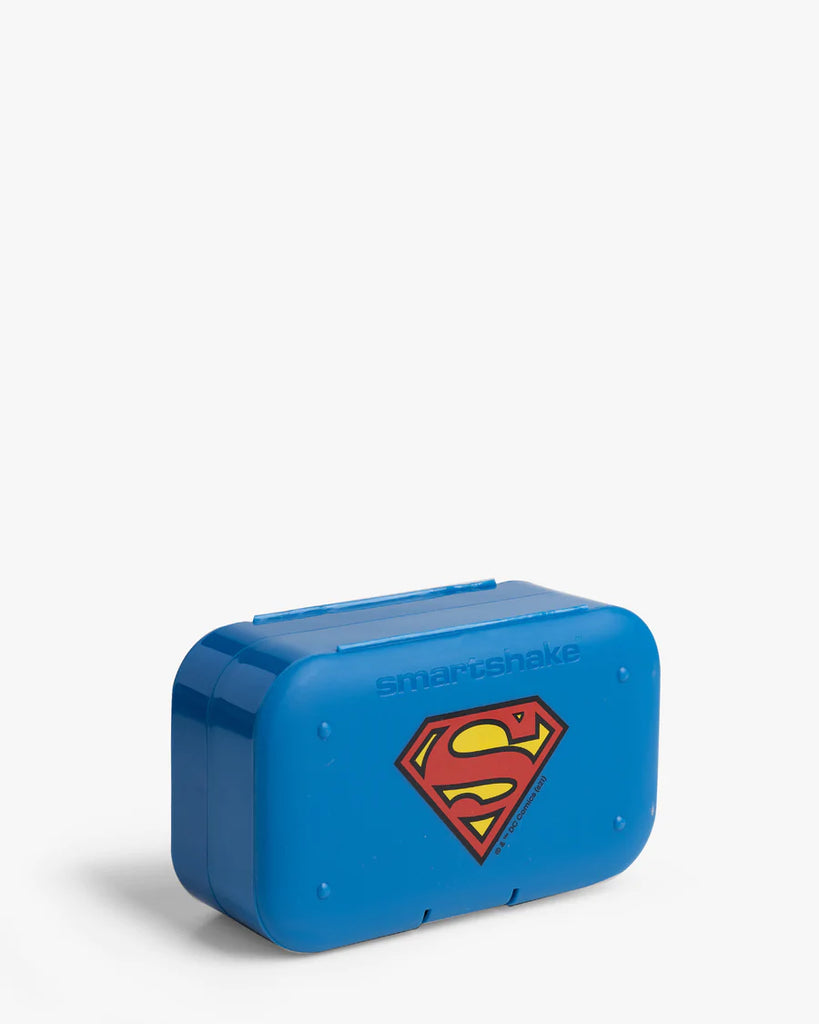 Superman-Supergirl-Batman-Wonderwomen pillbox
